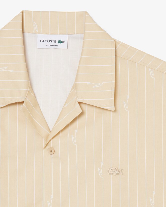 Camisa Creme Lacoste SS26