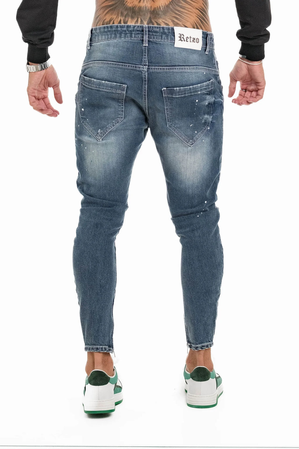 Calça de Ganga Roma Retzo SS26