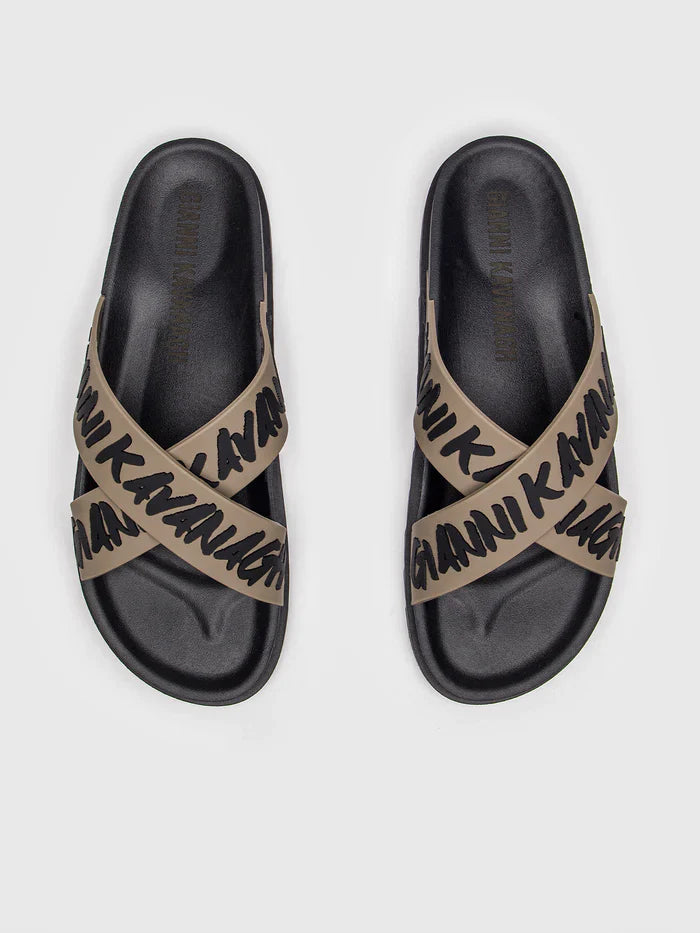 Chinelo Cinzento Gianni Kavanagh SS26