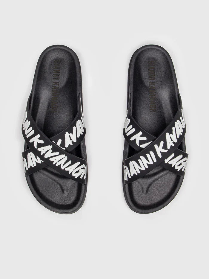 Chinelo Preto Gianni Kavanagh SS26