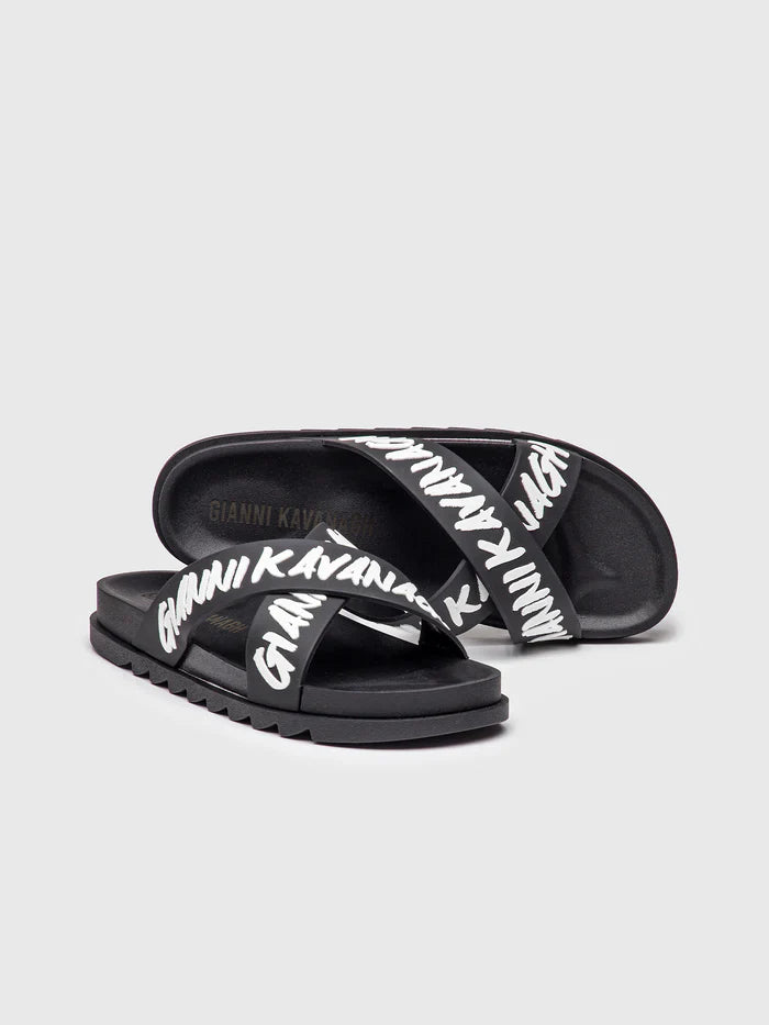 Chinelo Preto Gianni Kavanagh SS26