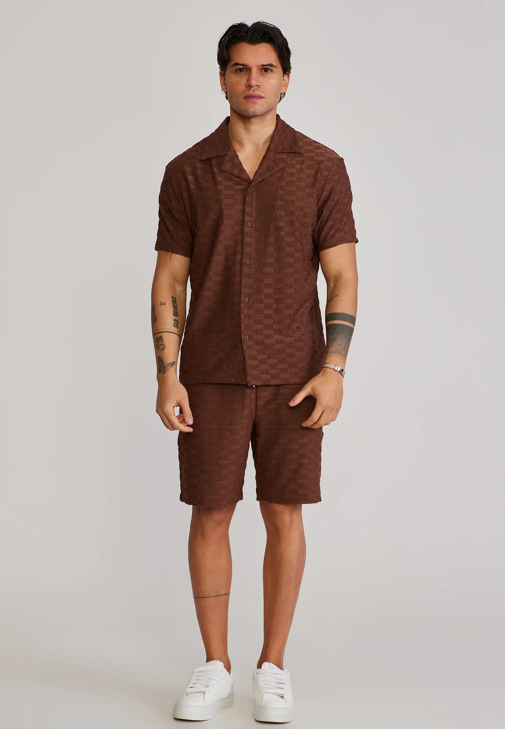 Conjunto Castanho SikSilk SS26