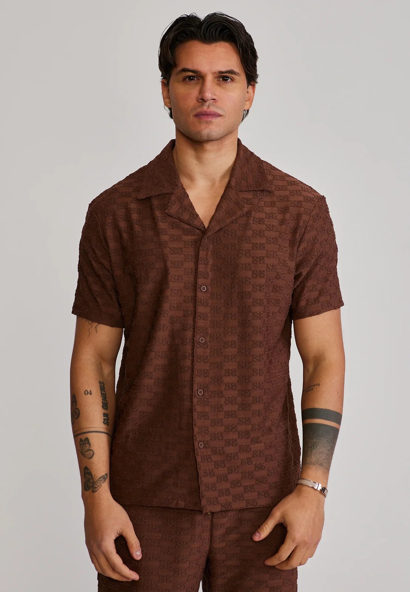Conjunto Castanho SikSilk SS26