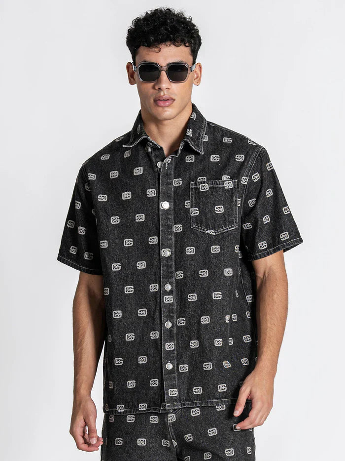 Conjunto Cinzento de Ganga Gianni Kavanagh SS26