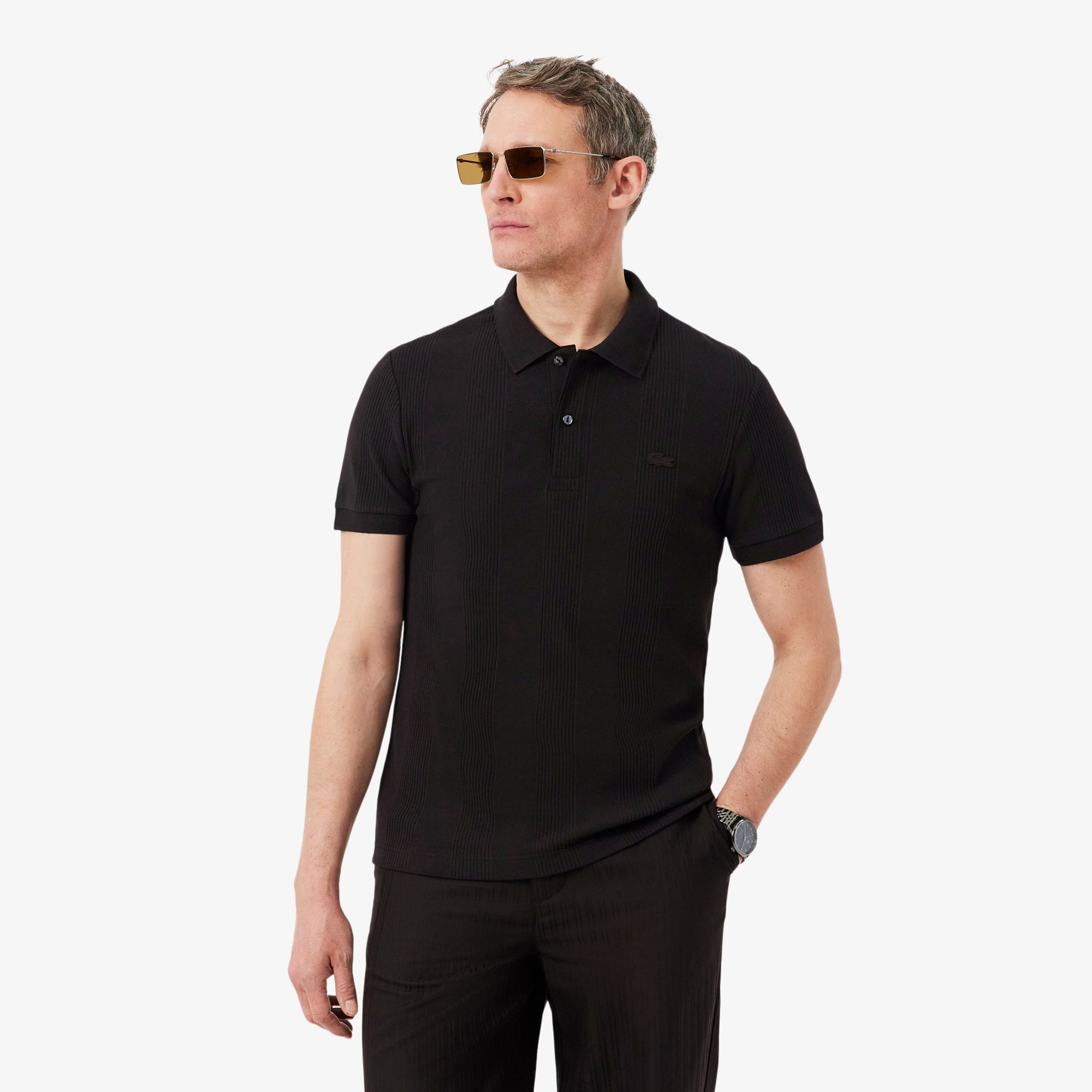 Polo Castanho Lacoste SS26