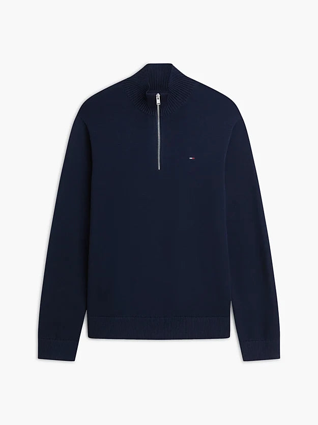 Camisola de Meio-Fecho Tommy Hilfiger Azul Tommy Hilfiger