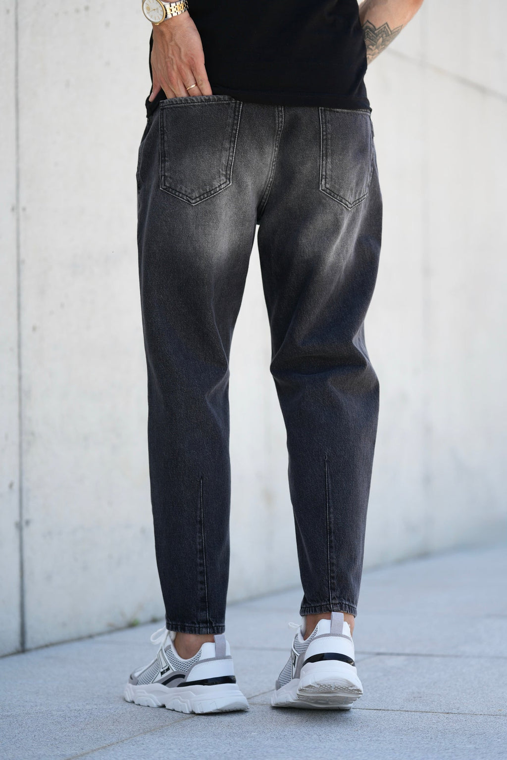 Calça de Ganga Escura Doris