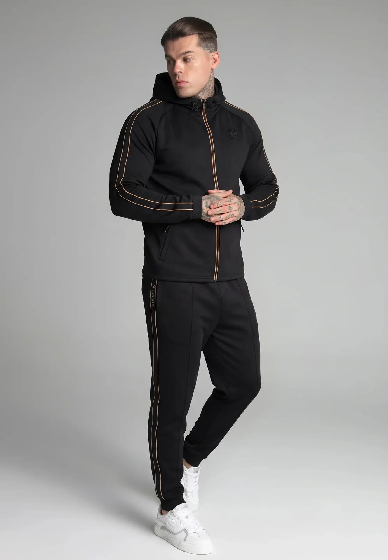 Calça de Fato de Treino Preto