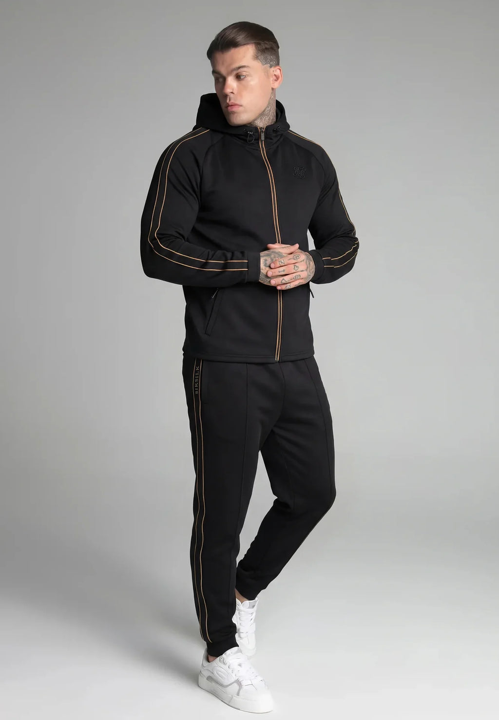 Fato de Treino Preto SikSilk SS26
