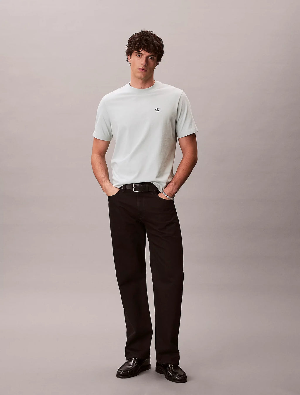 T-shirt Verde Calvin Klein SS26