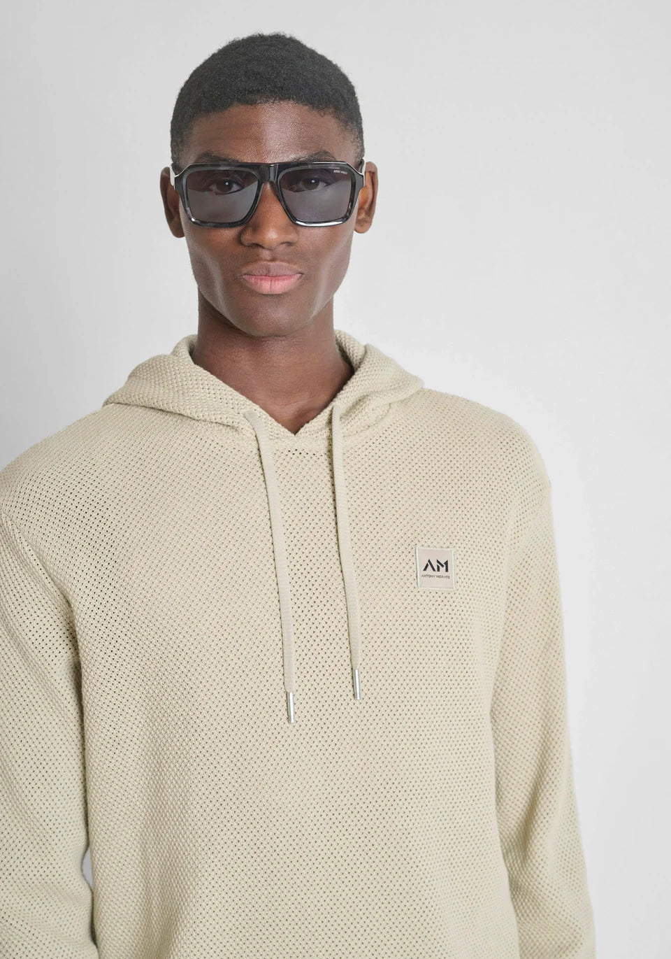 Camisola com Capuz Bege Antony Morato SS26