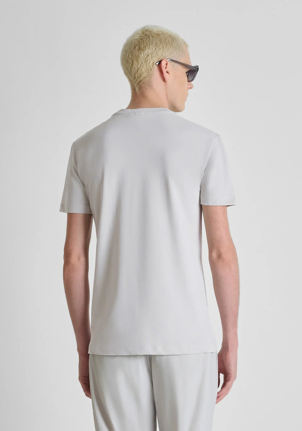 T-shirt Cinza Claro Antony Morato SS26