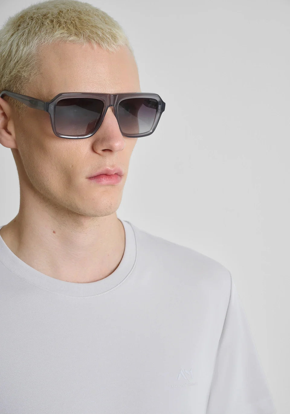 T-shirt Cinza Claro Antony Morato SS26
