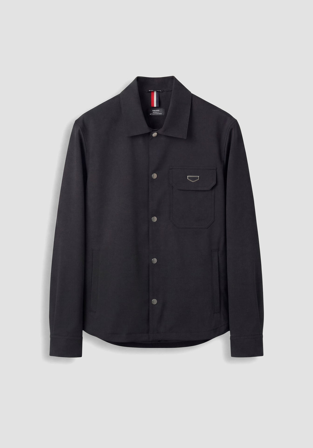 Sobrecamisa Preta com Botões Antony Morato