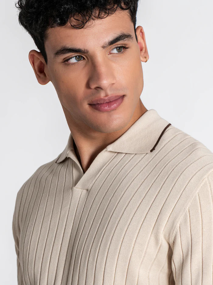 Polo Bege Gianni Kavanagh SS26-