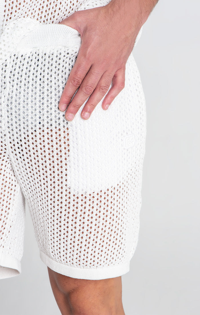 Calções de Malha Renda Gianni Kavanagh SS24