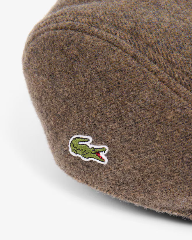 Boina de Lã Feltrada Lacoste Castanho Lacoste