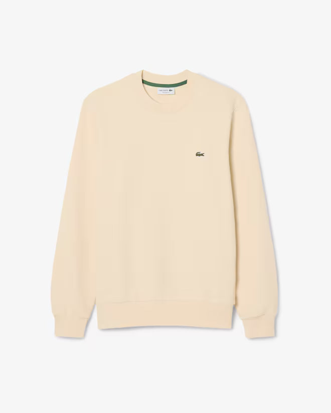 Sweatshirt Básica Lacoste Bege Lacoste