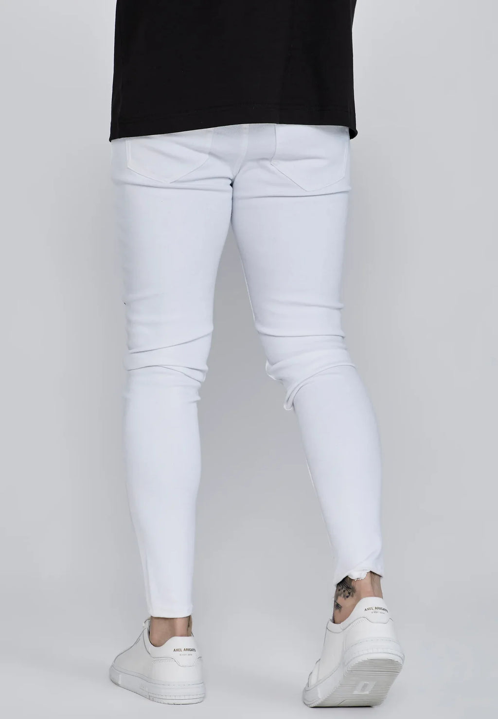 Calças de Ganga Brancas SikSilk SS25