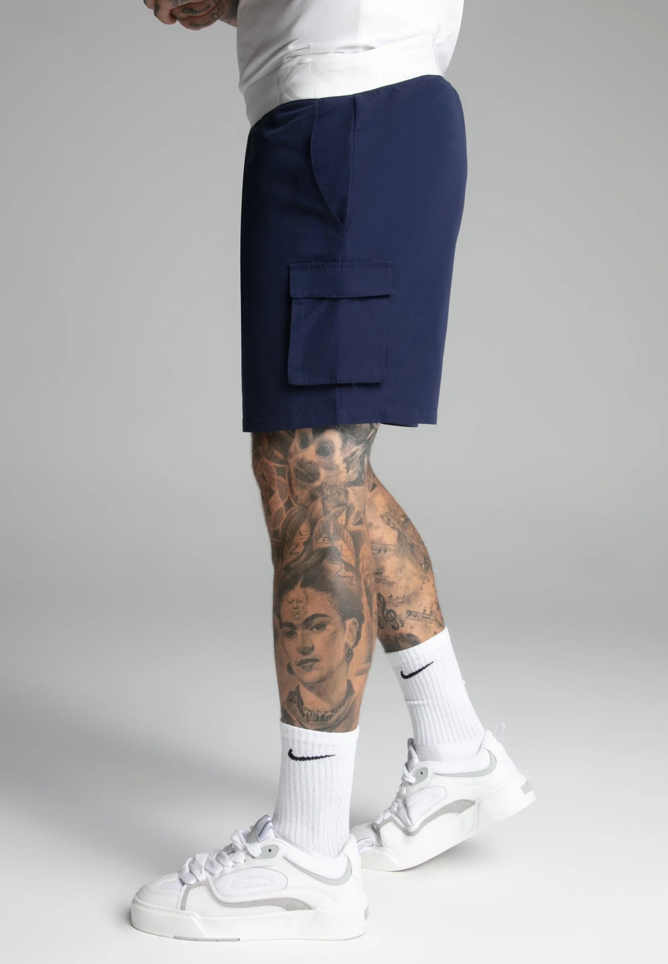 Calções de Banho Azul Marinho SikSilk SS25