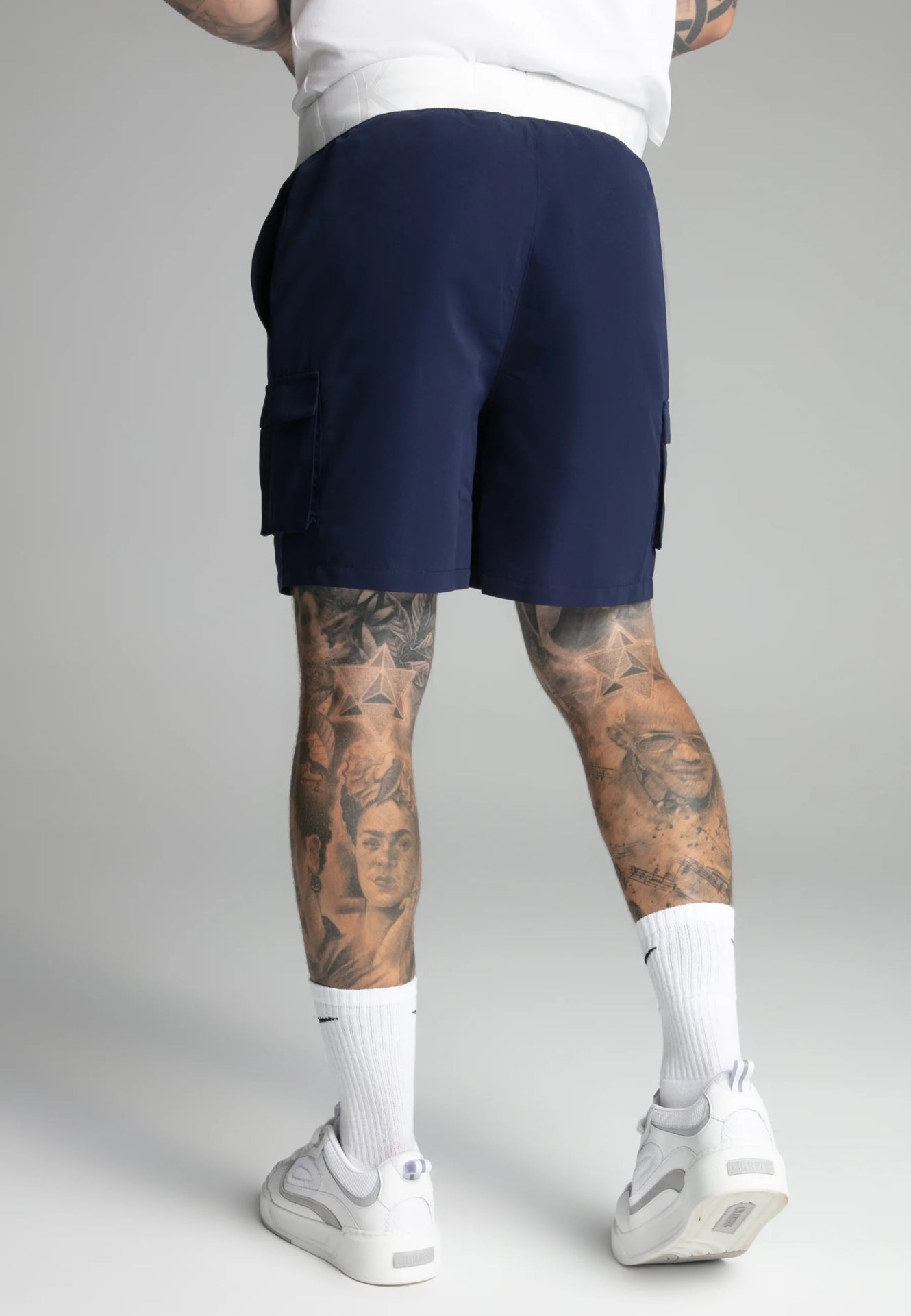 Calções de Banho Azul Marinho SikSilk SS25