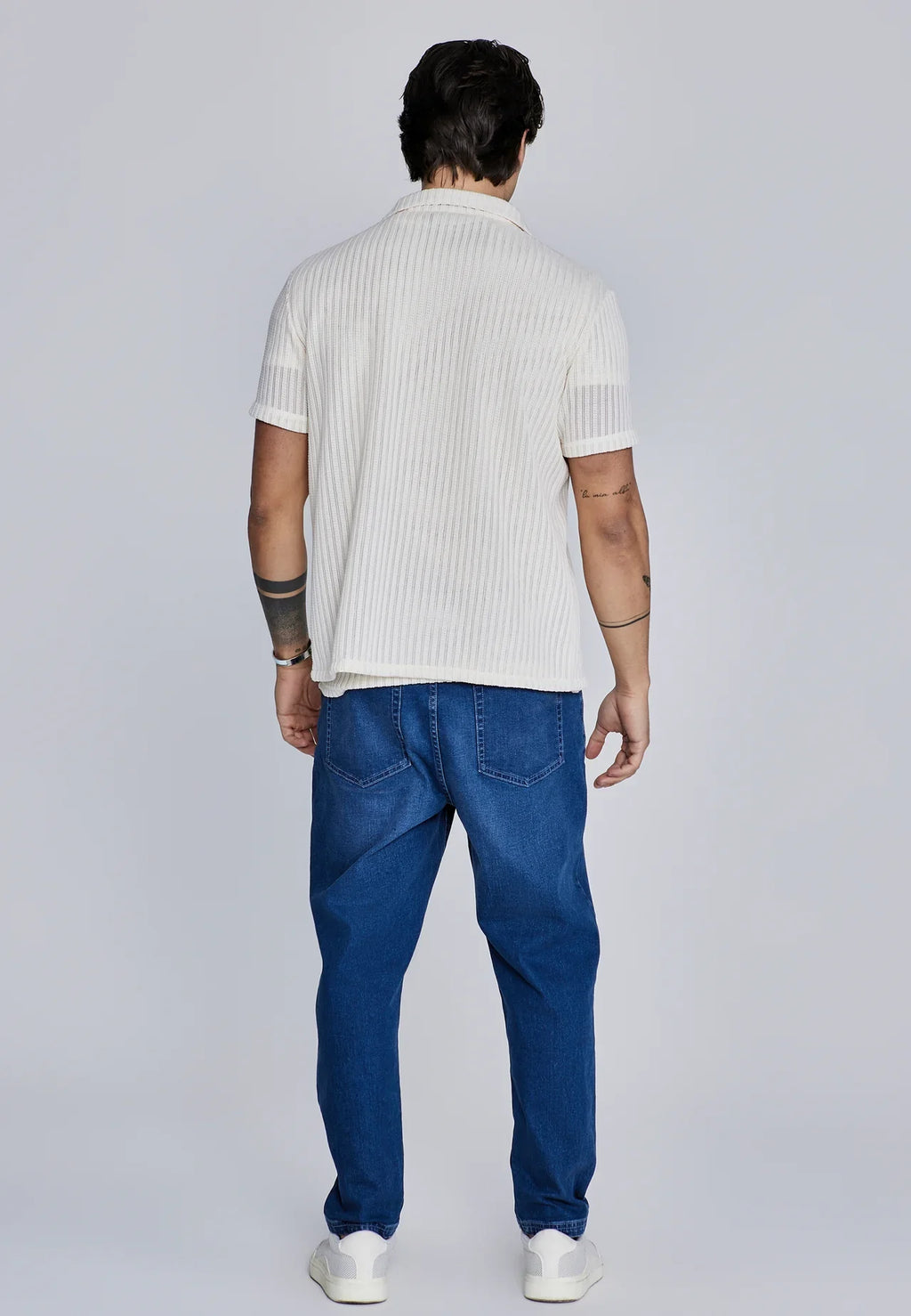 Camisa Texturizada Cru SikSilk SS25