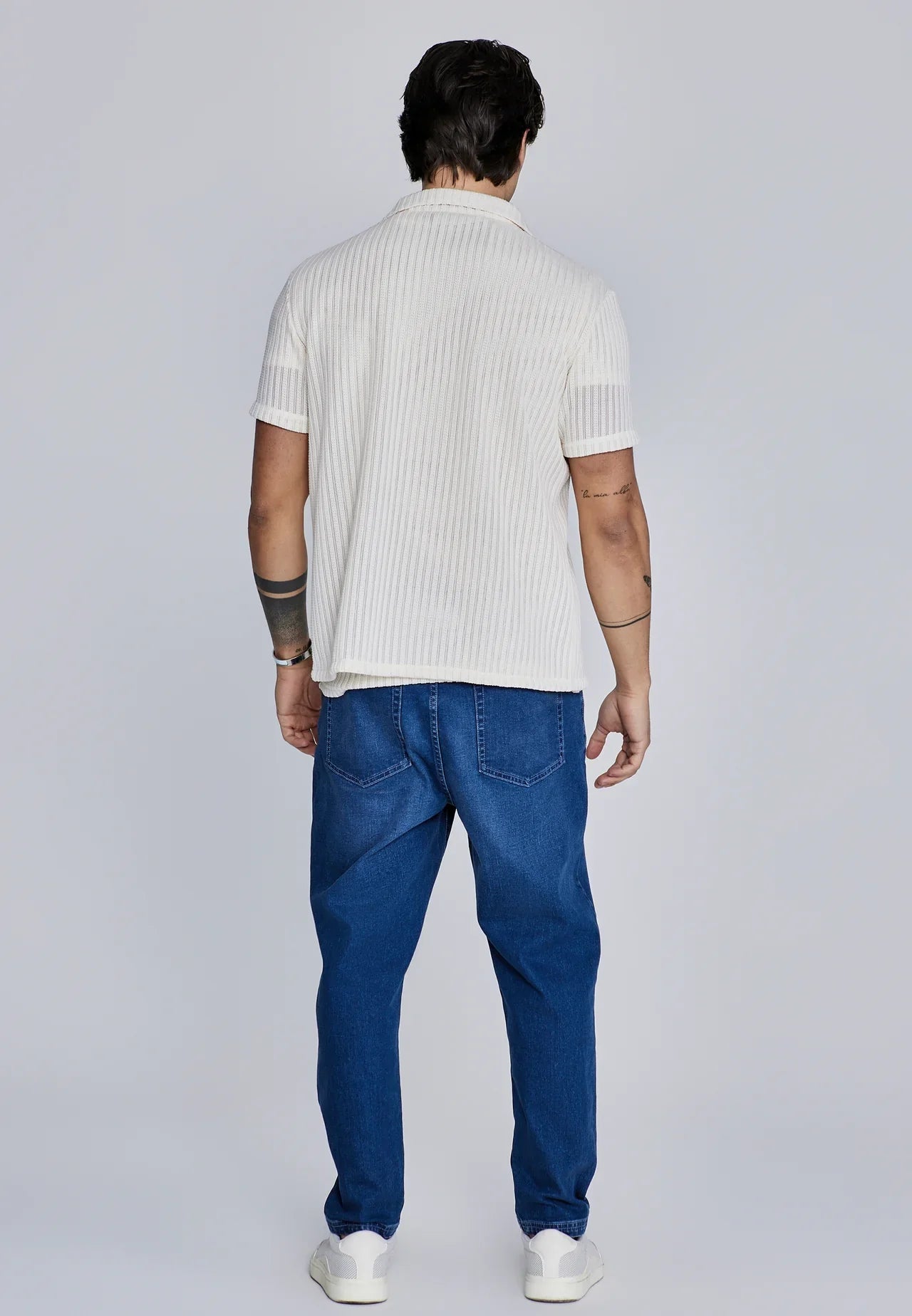 Camisa Texturizada Cru SikSilk SS25