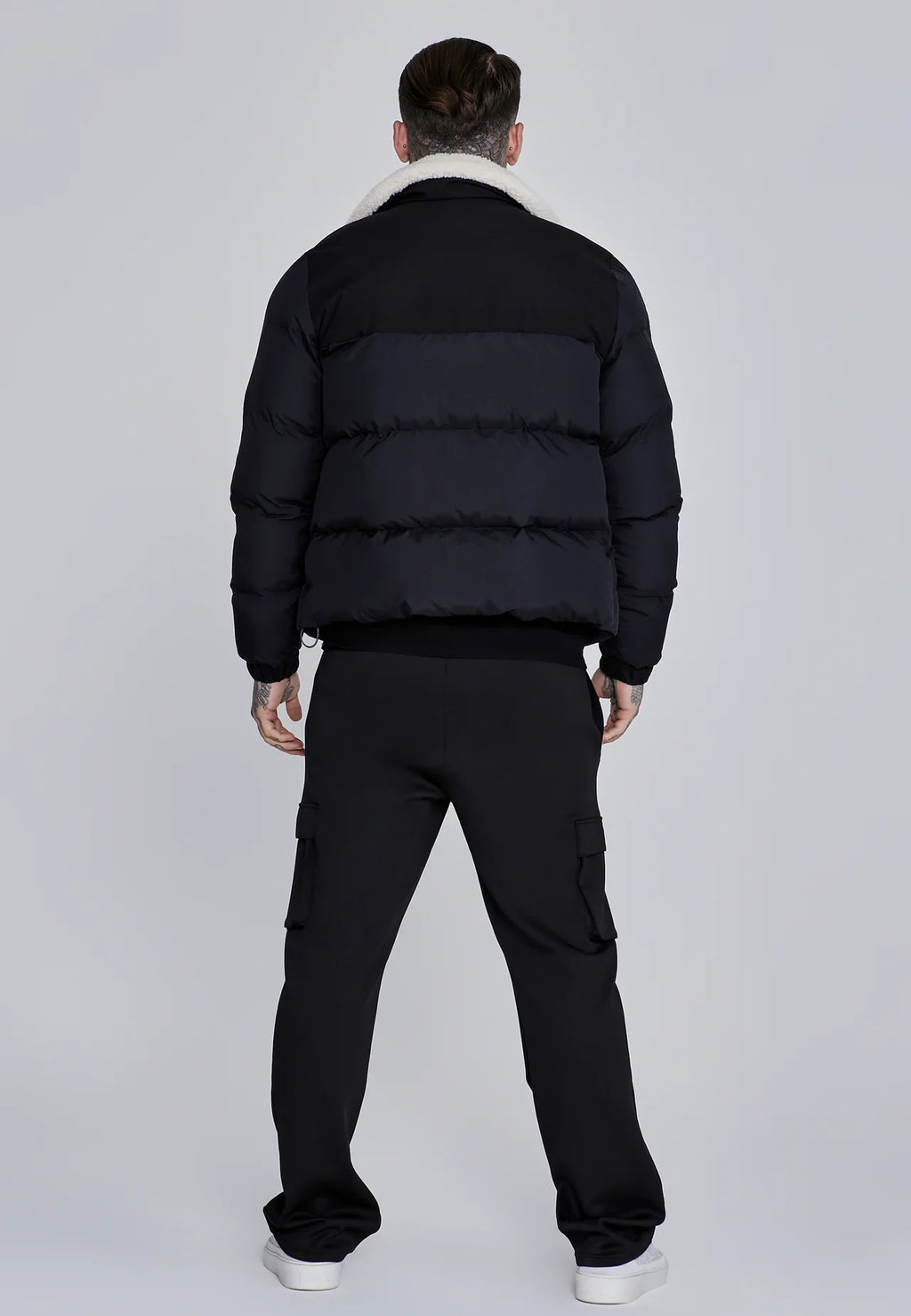 Casaco Preto SikSilk FW25