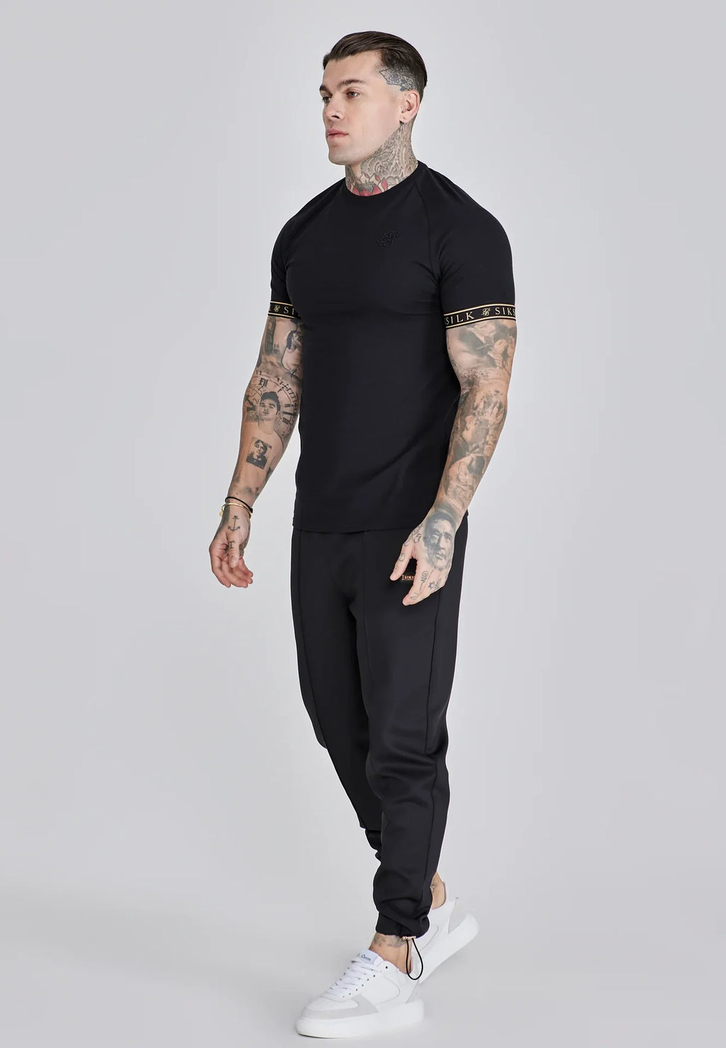 T-shirt Preta SikSilk FW25