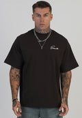 T-shirt Castanha SikSilk FW25