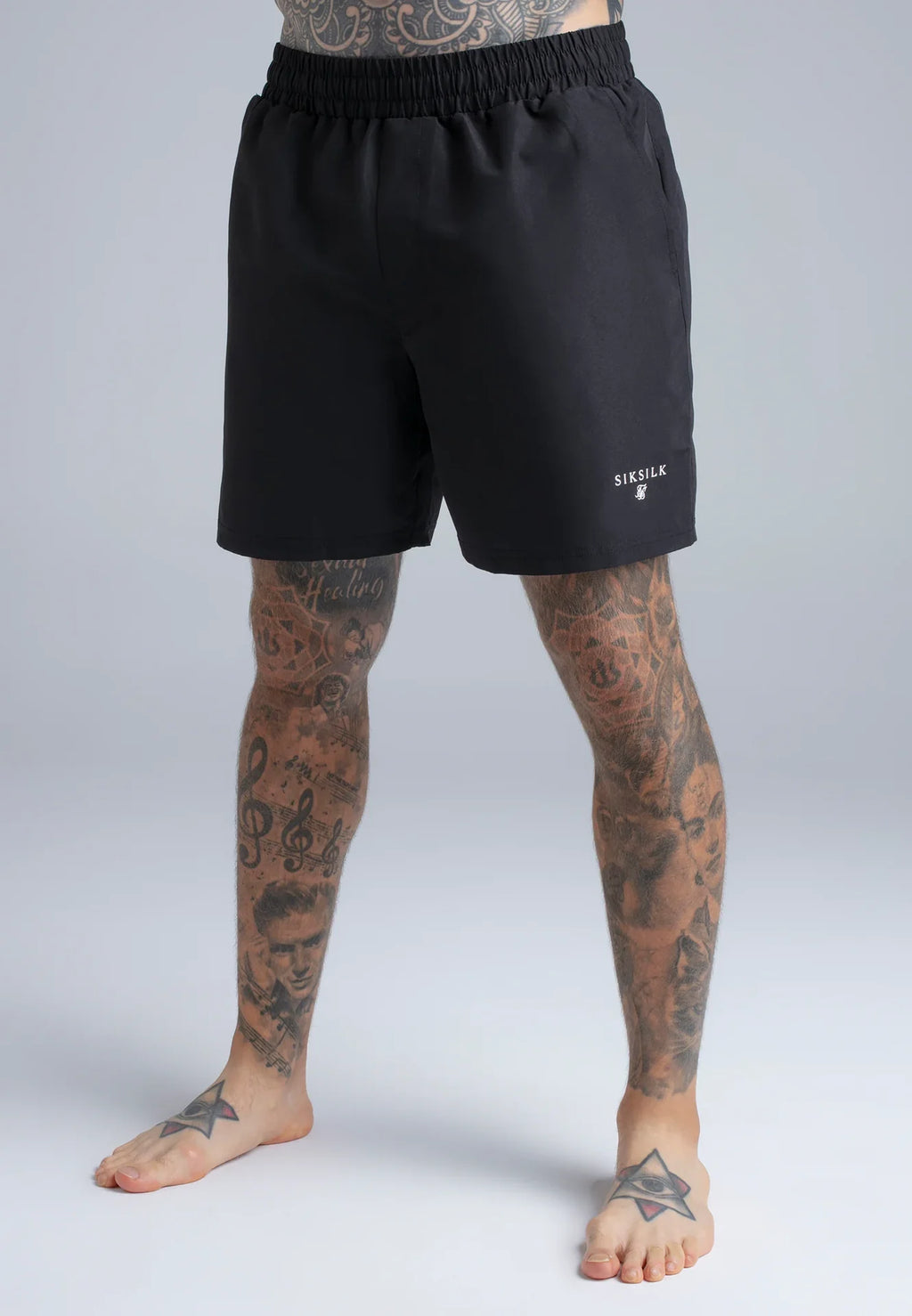 Conjunto de Dois Calções Pretos e Beges SikSilk SS26