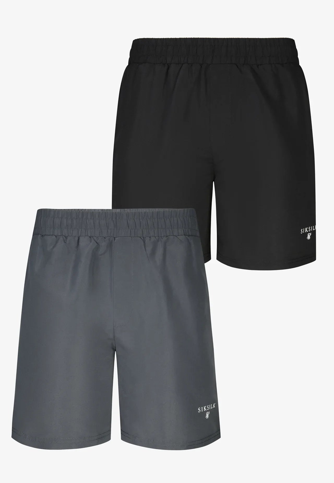 Conjunto de Dois Calções Pretos e Cinzas