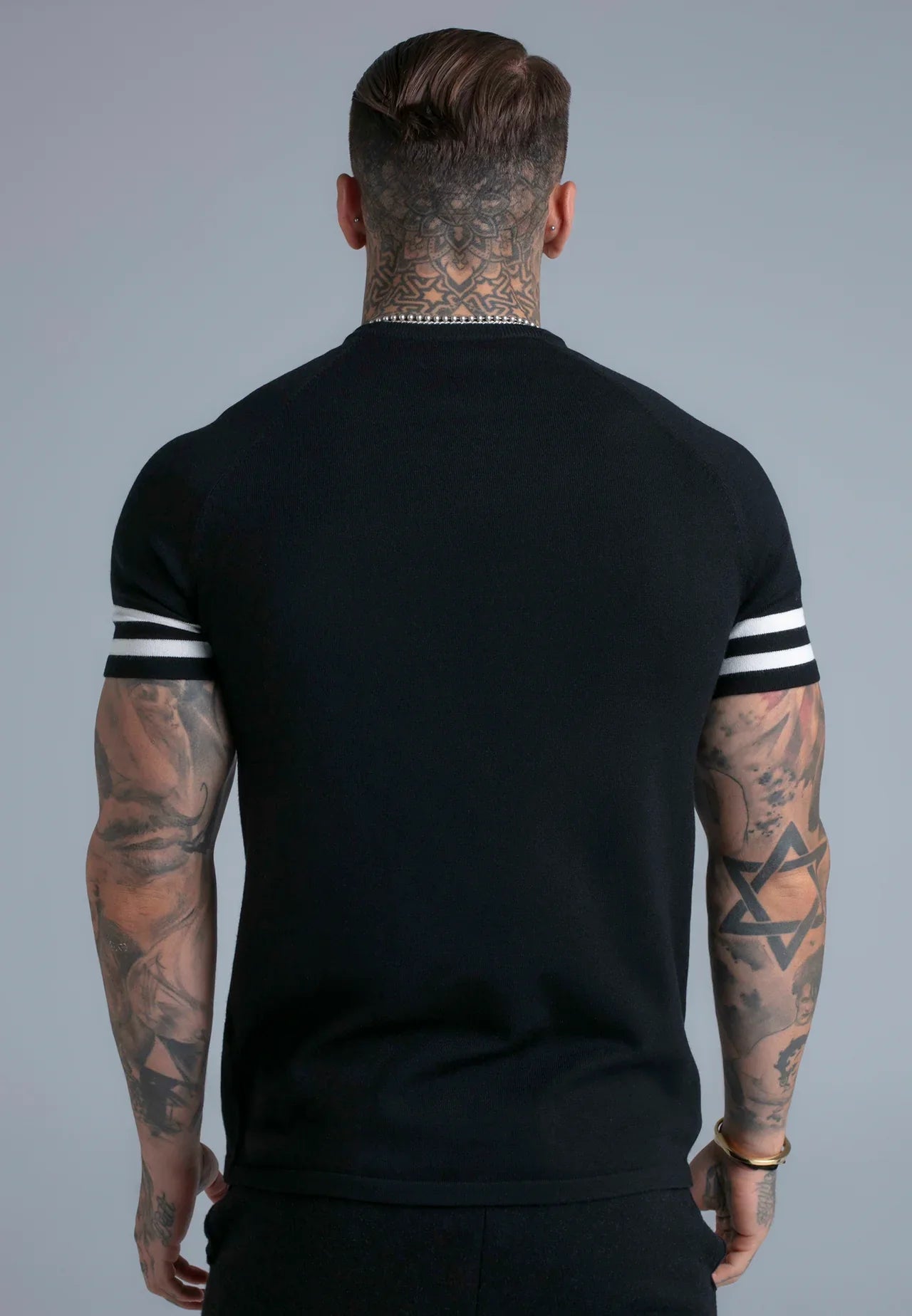 T-shirt Preta SikSilk SS26