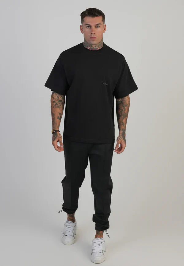 T-shirt Preta SikSilk FW25