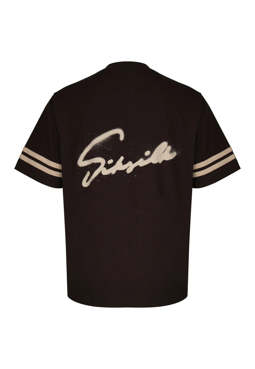 T-shirt Castanha SikSilk SS26