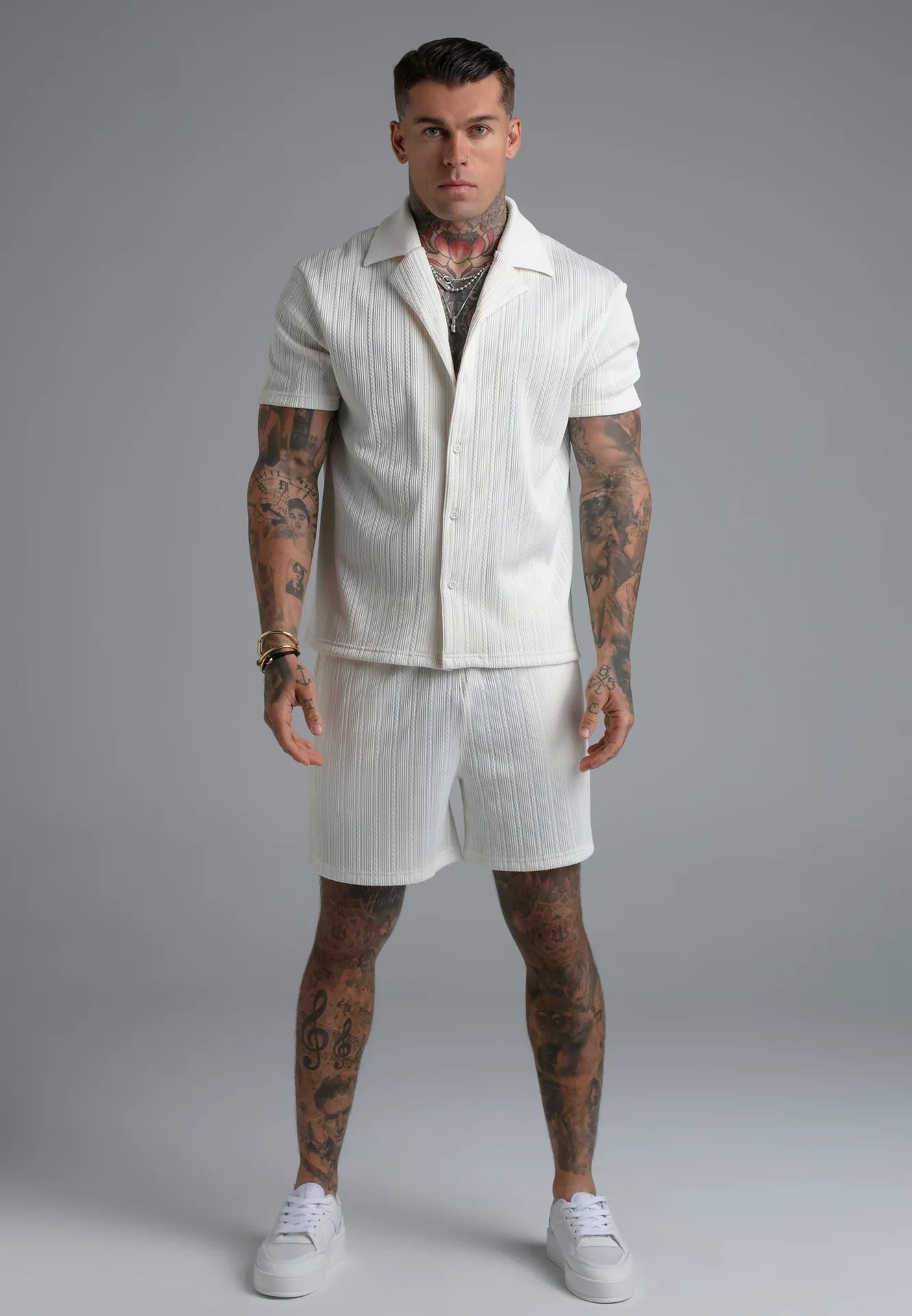 Camisa Branca SikSilk SS26