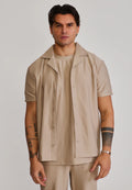 Camisa Bege SikSIlk SS26