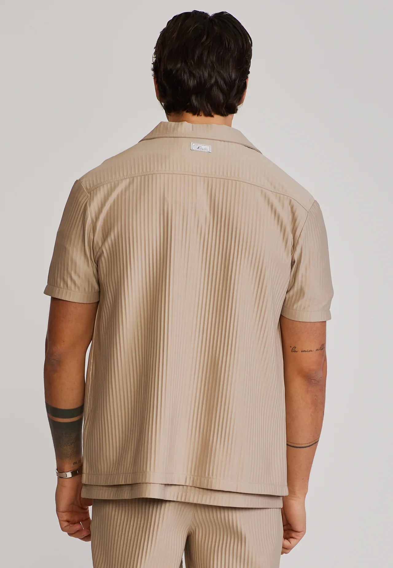 Camisa Bege SikSIlk SS26