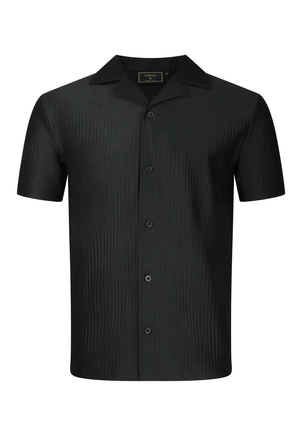 Camisa Preta SikSilk SS26