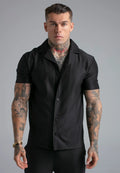 Camisa Preta SikSilk SS26