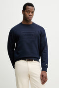 Camisola Azul Marinho Logo Embossed