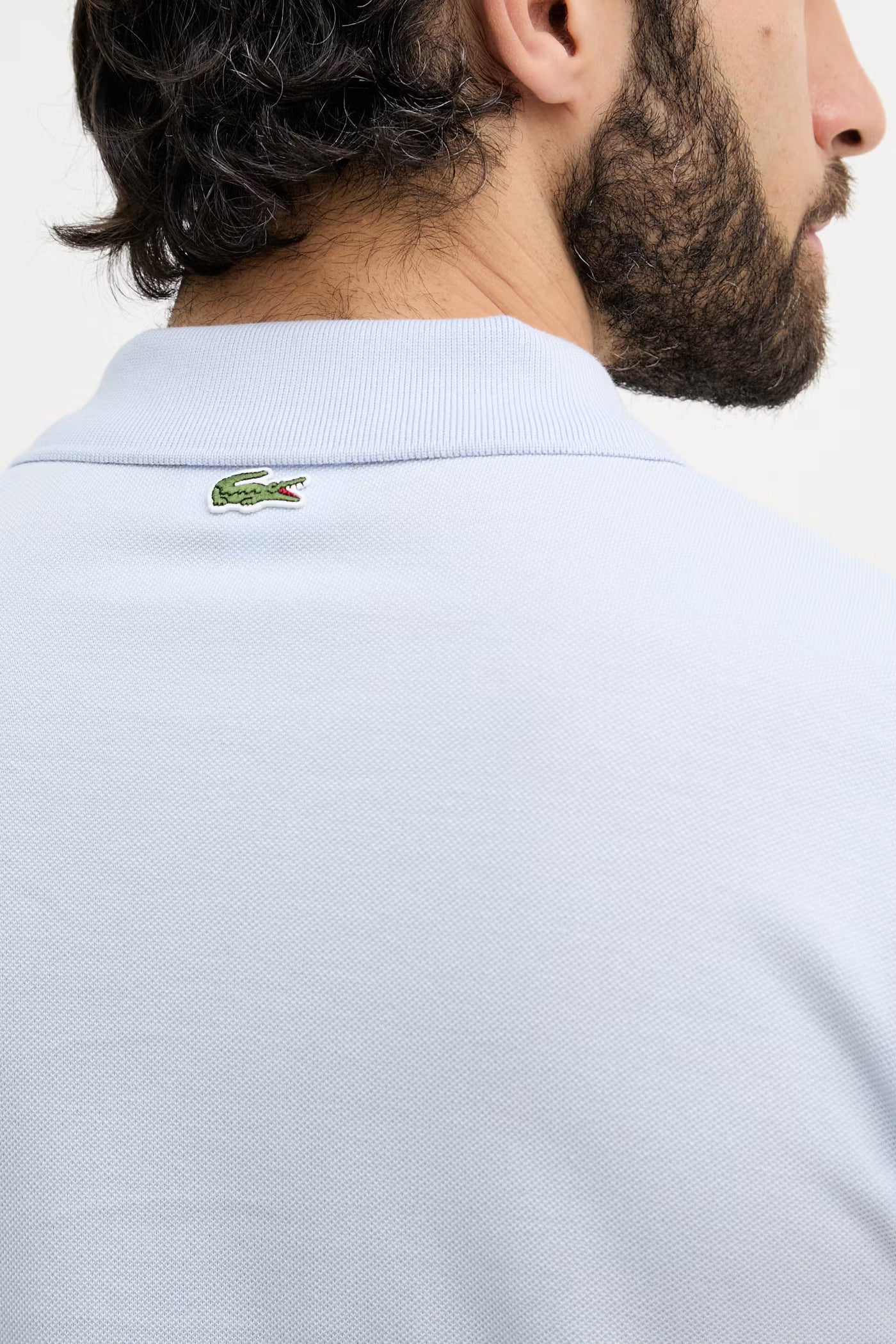 Polo Piquet Azul Claro