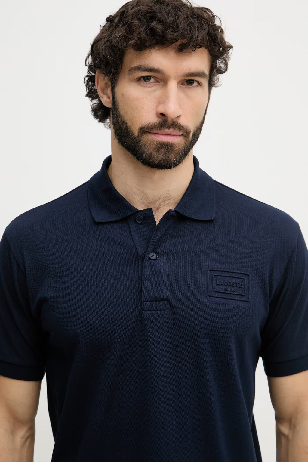 Polo Piquet Azul Marinho