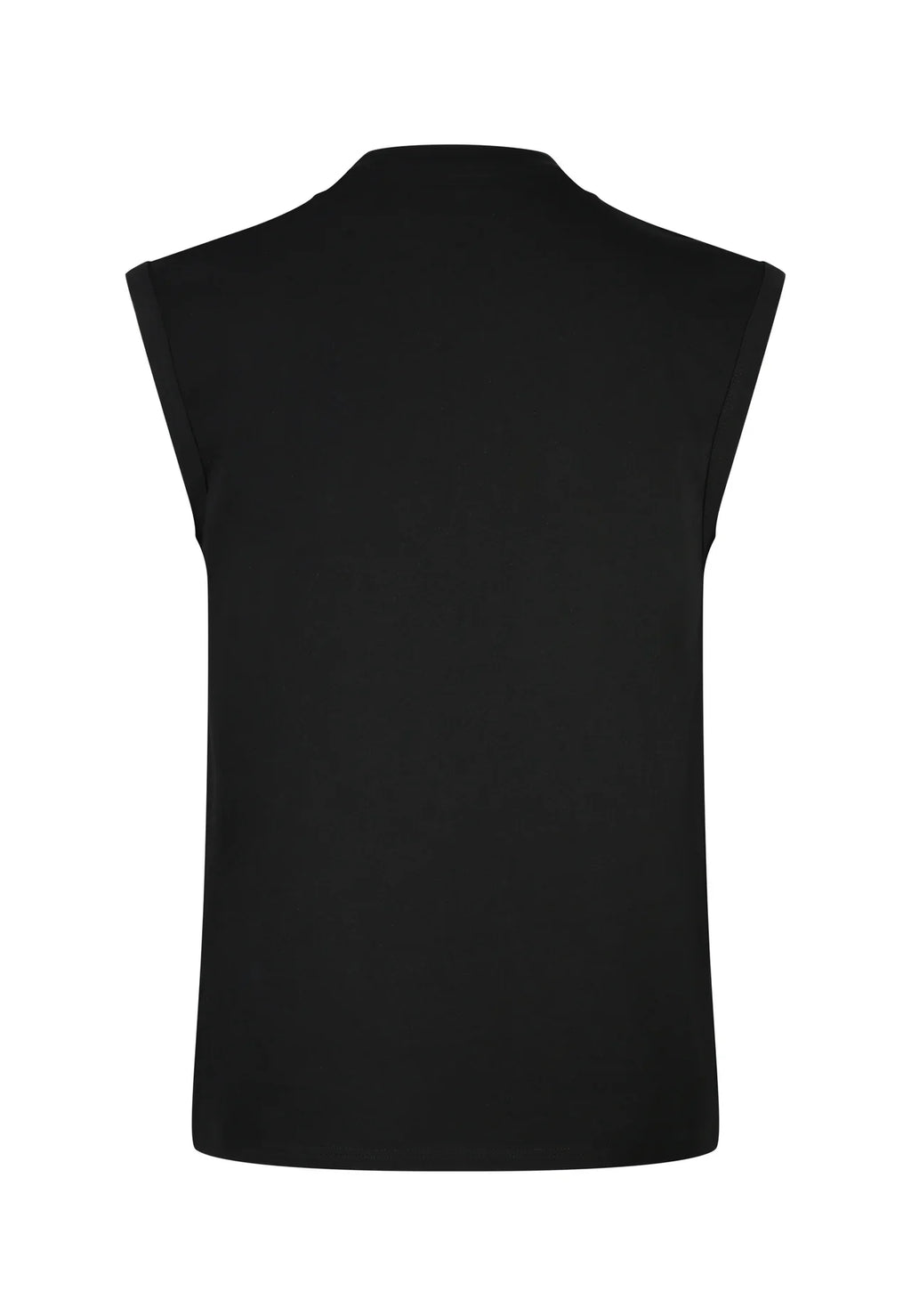 T-shirt Manga Cava Preta SikSilk SS26