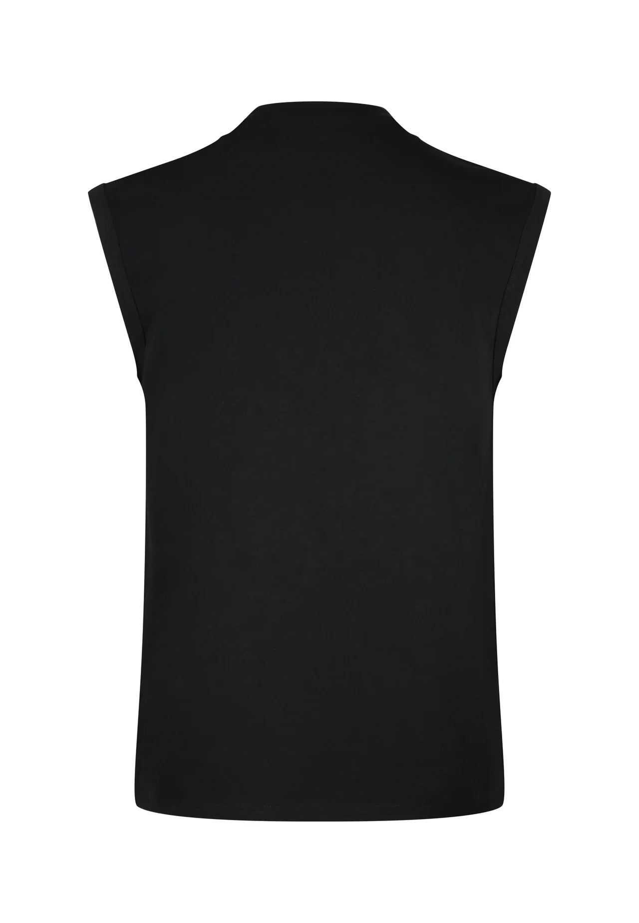 T-shirt Manga Cava Preta SikSilk SS26