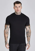 T-shirt Preta SikSilk SS26