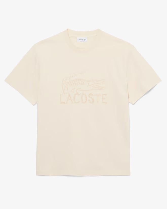 T-shirt Bege Lacoste SS26