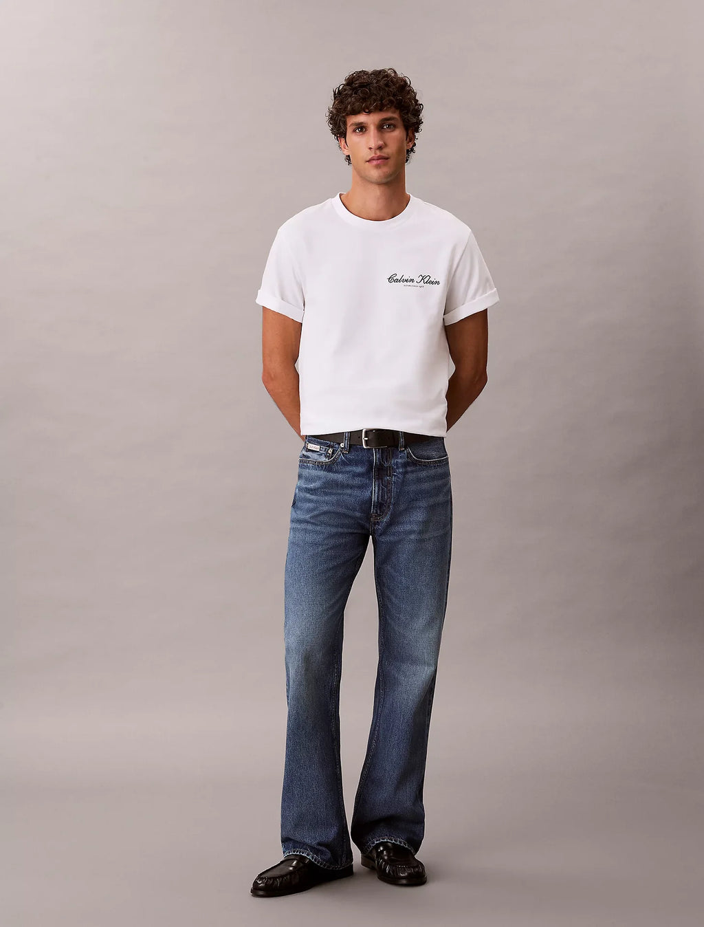 T-shirt Branco Calvin Klein SS26