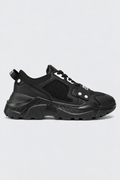 Sapatilhas Versace Jeans Couture Pretas - Speedtrack Versace Jeans Couture