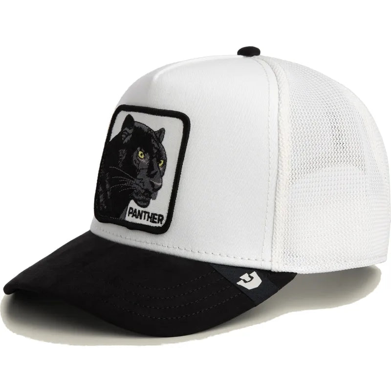 Chapéu Goorin Bros Preto e Branco Panther SS26